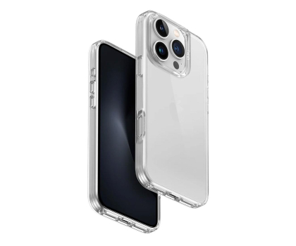 Etui do telefonów Uniq Air Fender do iPhone 16 Pro przezroczysty